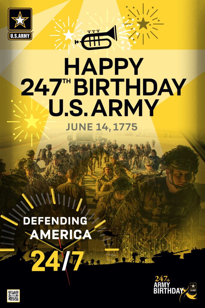 Happy 247th Birthday U.S. Army 